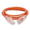 Add-On 7FT RJ-45 MALE TO RJ-45 MALE STRAIGHT ORANGE CAT6 SLIM UTP COPPER PVC ADD-7FSLCAT6-OE - alternate 4